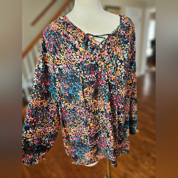 NWT! Pioneer Woman Colorful Tunic Large - Picture 2 of 5